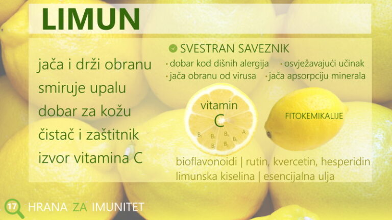 limun za imunitet