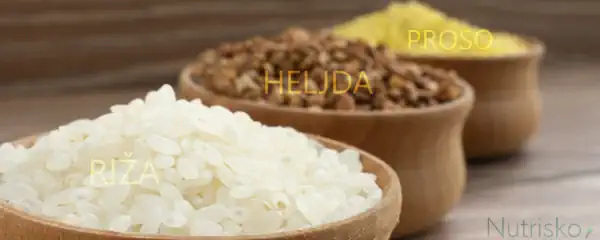 žitarice u prehrani heljda riža proso