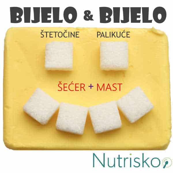 šećer i mast