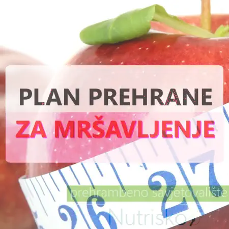 plan prehrane za mršavljenje